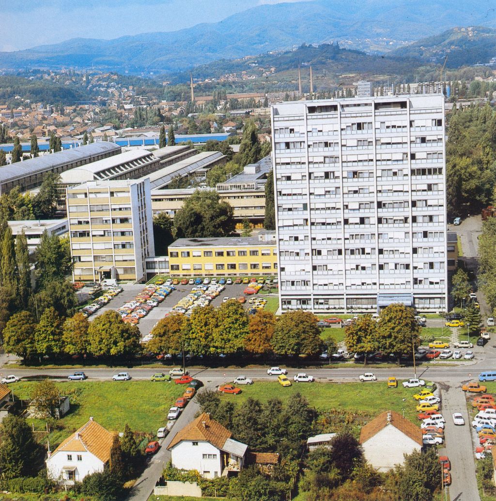 Tvornica 'Rade Končar', Fallerovo šetalište - Baštijanova, oko 1980. godine